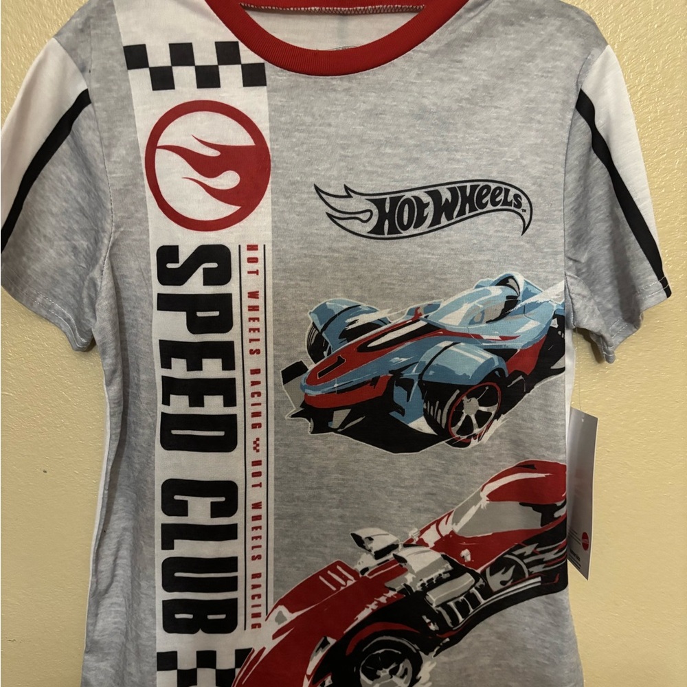 Boys, hot wheels pajama set